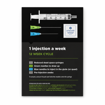 Steroid 12 Week Cycle Kit - 12 Syringes